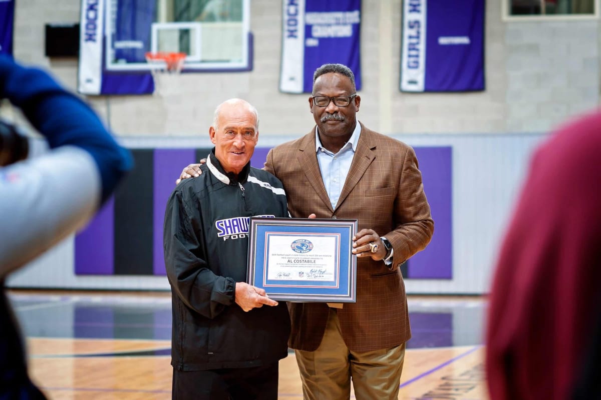 Shawsheen’s Al Costabile Named New England Patriots High School Coach of the Week