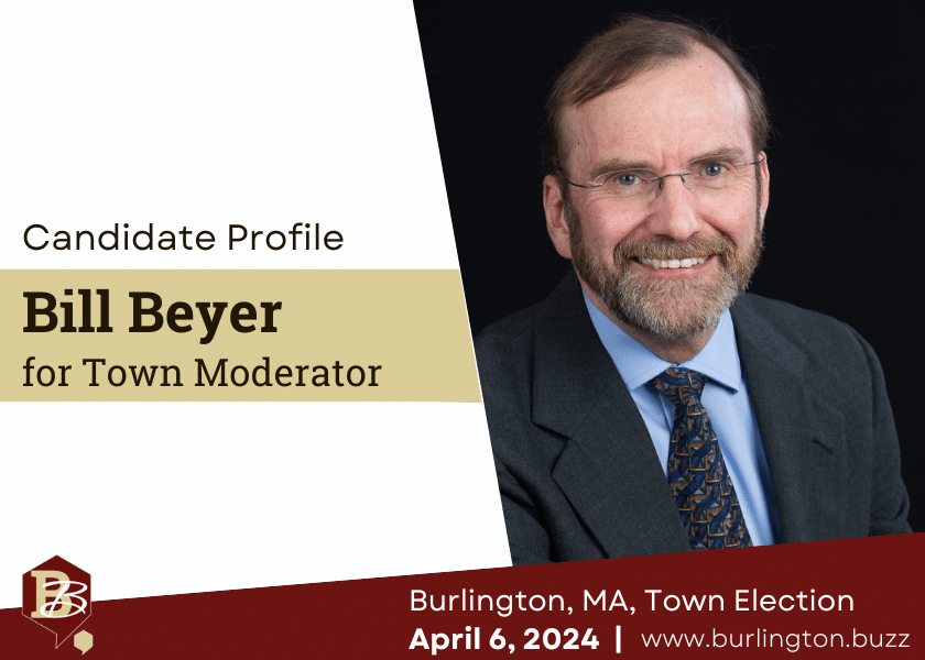 Candidate Interview: Bill Beyer for Town Moderator