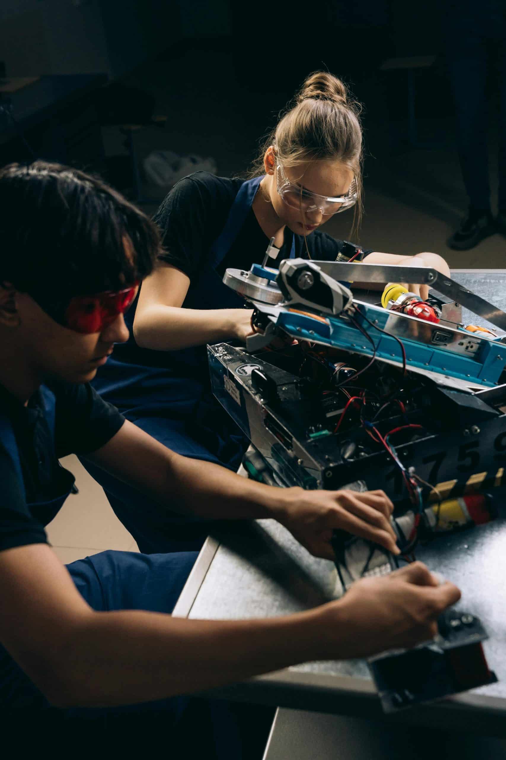 High School Students Throughout New England Compete in a Music-Inspired Robotics Competition at the Eastern States Exposition