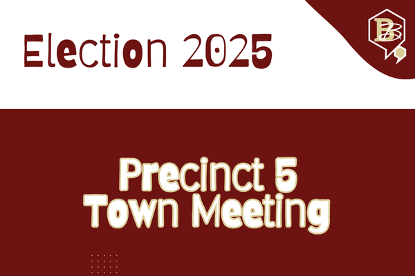 Burlington Buzz stock image for Precinct 5 Town Meeting Profile.