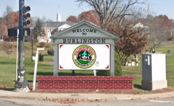 Should There Be an Electronic Sign at the Burlington Common?