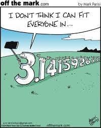 Happy Pi Day - "off the mark" comic by Mark Parisi | Facebook