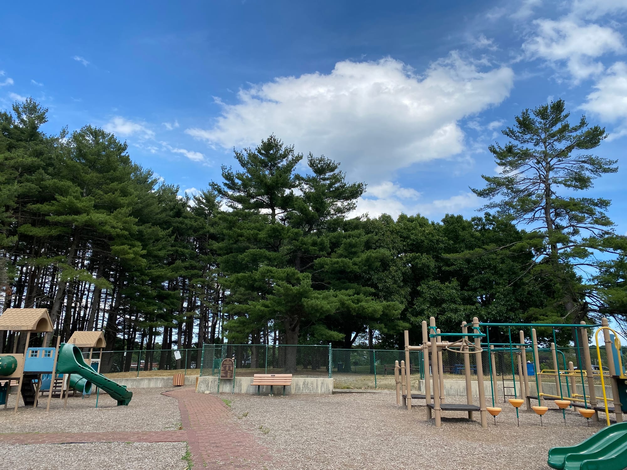 Playground equipment at Simonds Park will be upgraded along with other outdoor recreation facilities. 