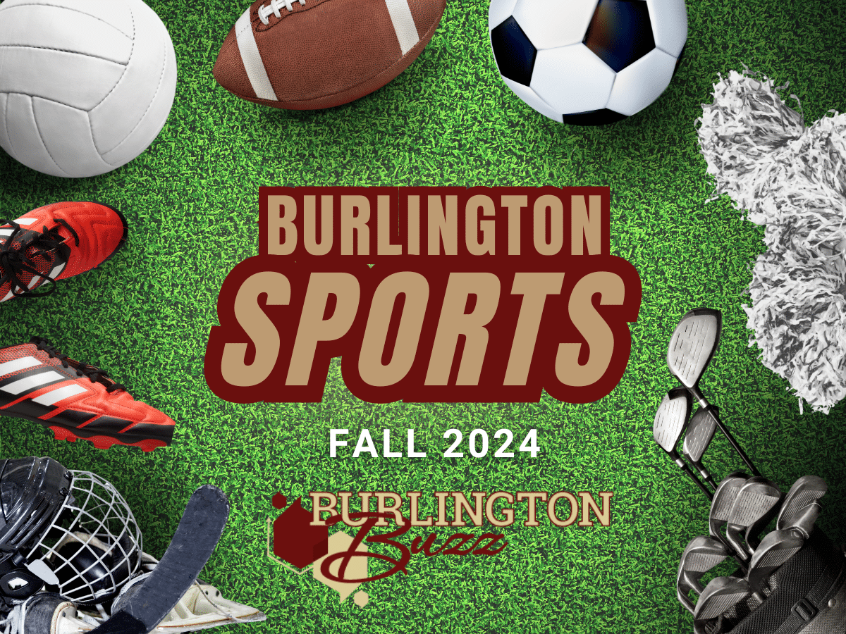 Burlington Buzz branded stock photo for fall sports 2024