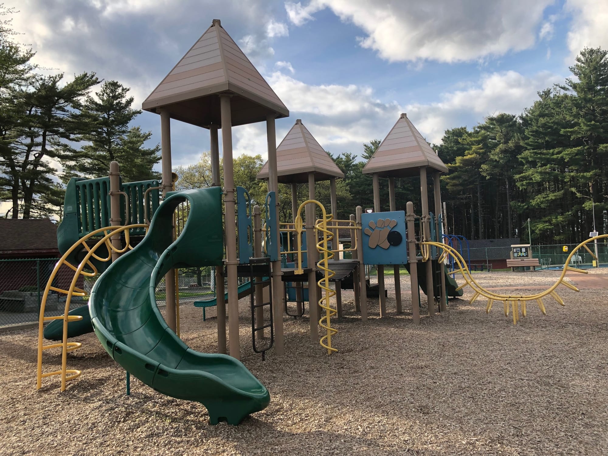 Simonds Park playground in Burlington, MA